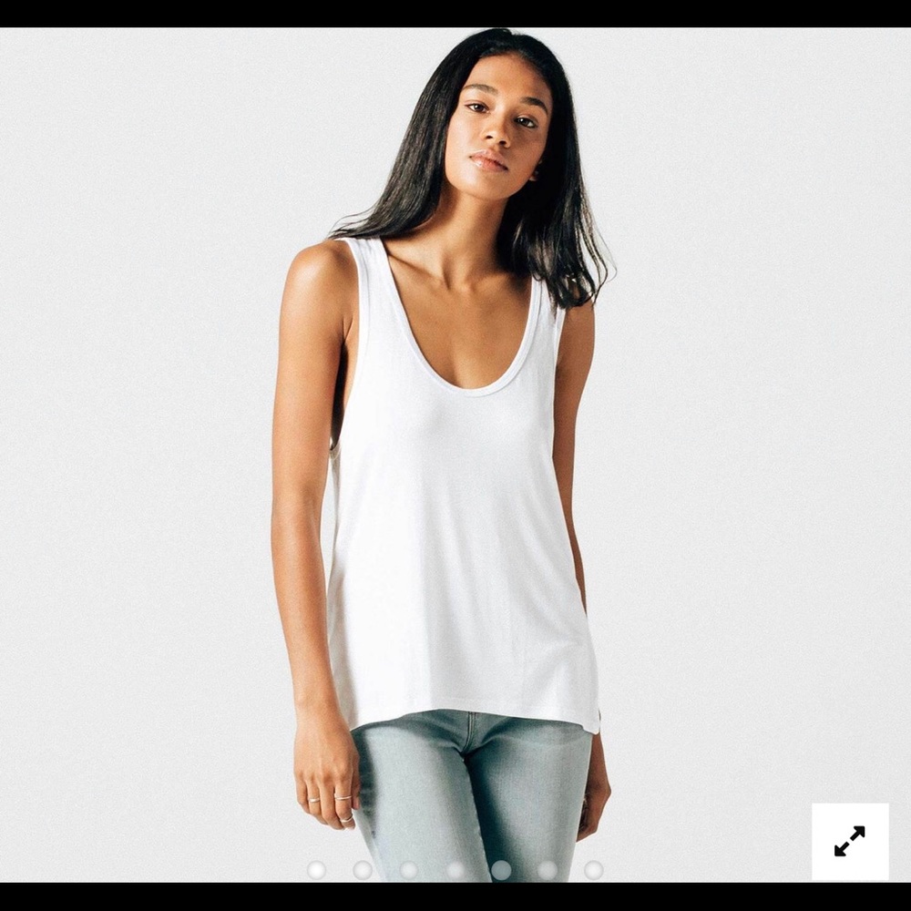 Women's Tank Top in White